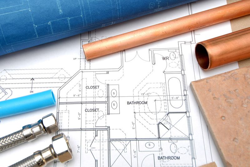 bathroom design plan