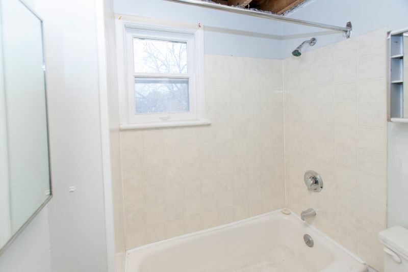 white minimal bathroom